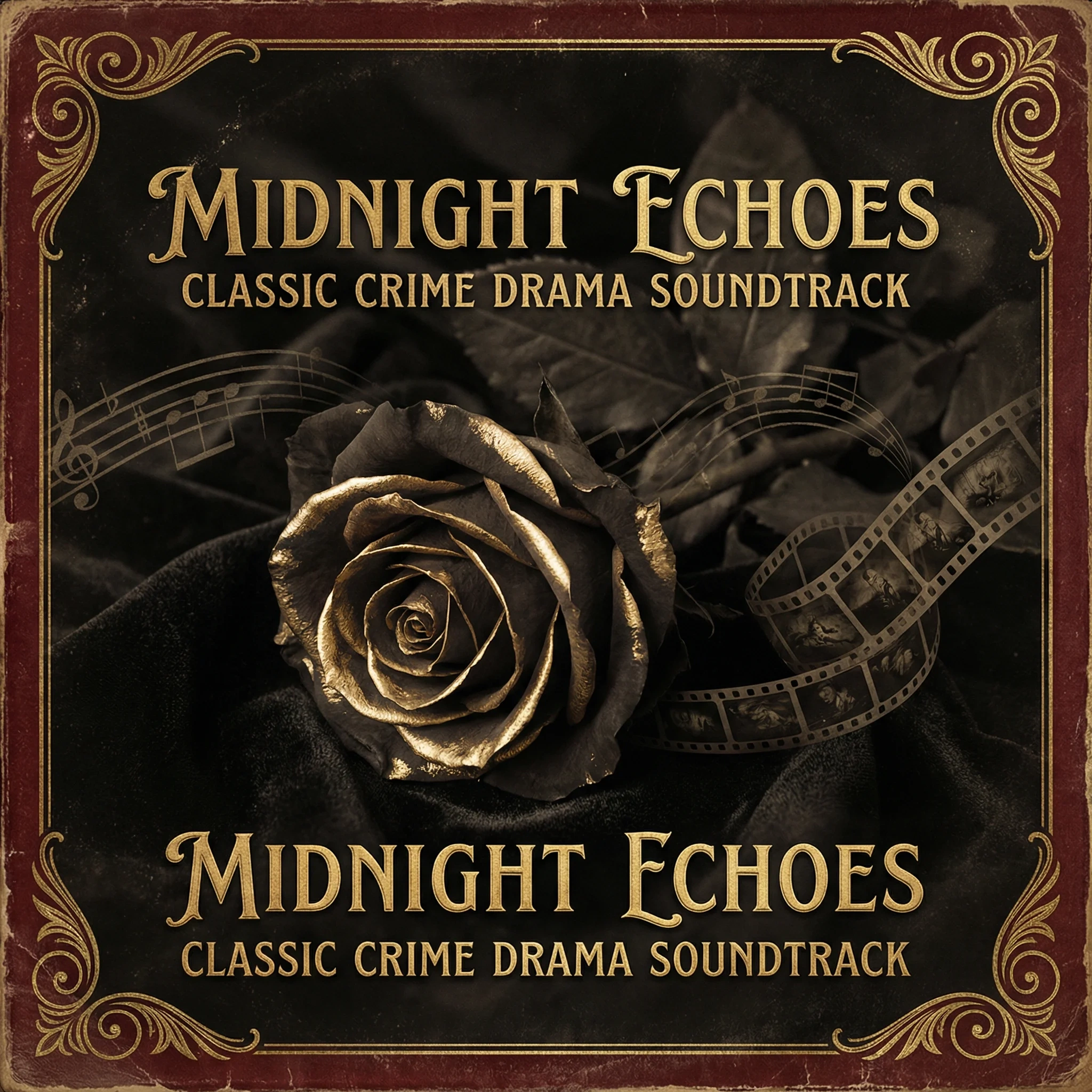 教父电影原声带专辑封面，经典犯罪剧情配乐